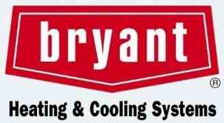 Logo of Bryant, a well-established HVAC brand recognized for its high-performance heating and cooling systems.