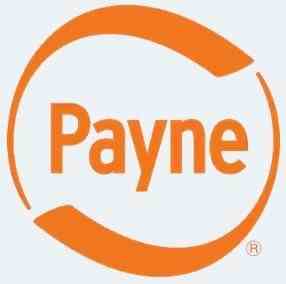 Logo of Payne, a well-regarded HVAC brand known for its reliable and budget-friendly heating and cooling products.