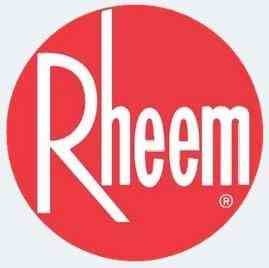 Logo of Rheem, a respected name in the HVAC industry, offering a wide range of high-quality and efficient heating and cooling solutions.