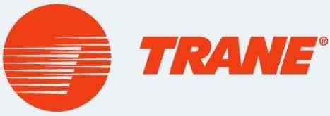 Logo of Trane, a leading provider of high-performance and energy-efficient heating, ventilating, and air conditioning (HVAC) systems.