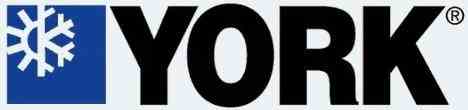 Logo of York, a well-established HVAC brand recognized for its durable and efficient heating and cooling products.